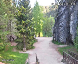 Vstup do skal, Pískovna
