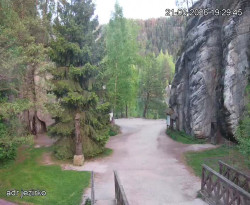 Vstup do skal, Pískovna