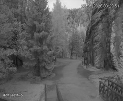 Vstup do skal, Pískovna