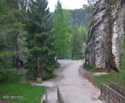 Vstup do skal, Pískovna