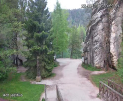 Vstup do skal, Pískovna