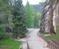 Vstup do skal, Pískovna