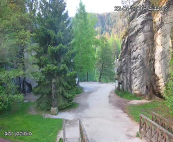 Vstup do skal, Pískovna