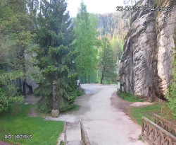 Vstup do skal, Pískovna