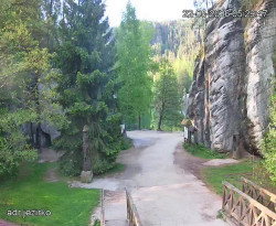 Vstup do skal, Pískovna