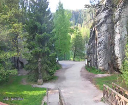 Vstup do skal, Pískovna