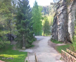 Vstup do skal, Pískovna