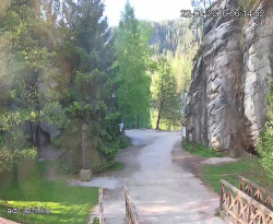 Vstup do skal, Pískovna