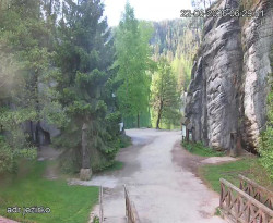 Vstup do skal, Pískovna