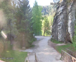 Vstup do skal, Pískovna