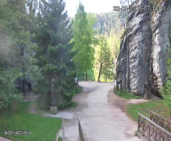 Vstup do skal, Pískovna