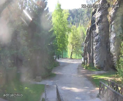 Vstup do skal, Pískovna
