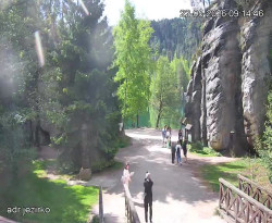 Vstup do skal, Pískovna