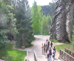 Vstup do skal, Pískovna