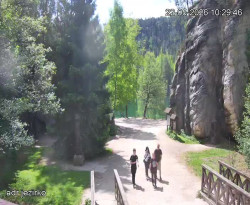 Vstup do skal, Pískovna
