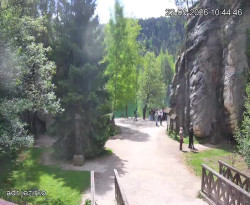 Vstup do skal, Pískovna