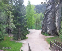 Vstup do skal, Pískovna