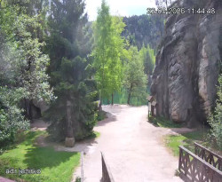 Vstup do skal, Pískovna