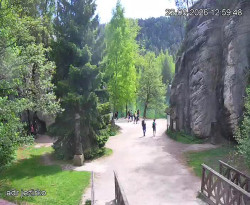 Vstup do skal, Pískovna