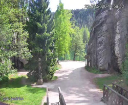 Vstup do skal, Pískovna