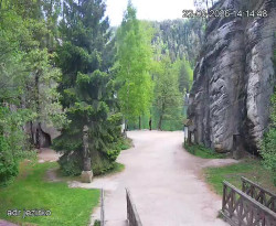 Vstup do skal, Pískovna