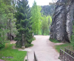 Vstup do skal, Pískovna