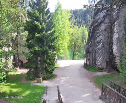 Vstup do skal, Pískovna