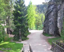 Vstup do skal, Pískovna