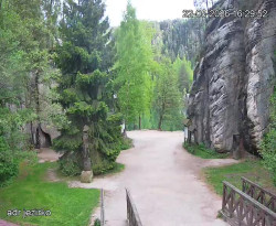 Vstup do skal, Pískovna