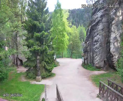 Vstup do skal, Pískovna