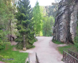 Vstup do skal, Pískovna