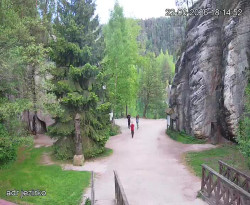 Vstup do skal, Pískovna