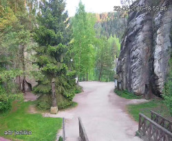 Vstup do skal, Pískovna
