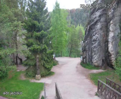Vstup do skal, Pískovna