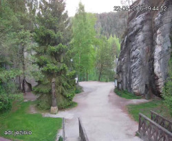 Vstup do skal, Pískovna