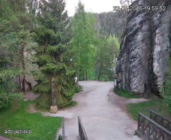 Vstup do skal, Pískovna