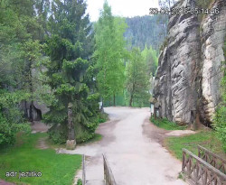 Vstup do skal, Pískovna