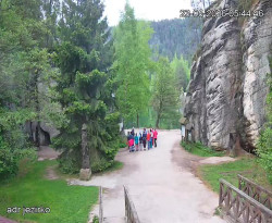 Vstup do skal, Pískovna