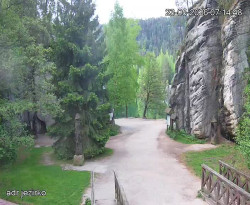 Vstup do skal, Pískovna