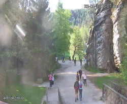 Vstup do skal, Pískovna