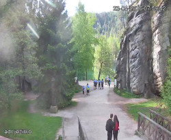 Vstup do skal, Pískovna