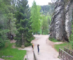 Vstup do skal, Pískovna