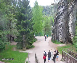 Vstup do skal, Pískovna