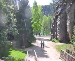 Vstup do skal, Pískovna