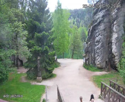 Vstup do skal, Pískovna