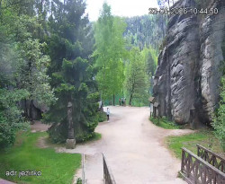 Vstup do skal, Pískovna