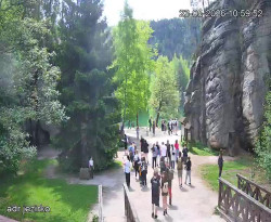 Vstup do skal, Pískovna