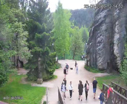 Vstup do skal, Pískovna