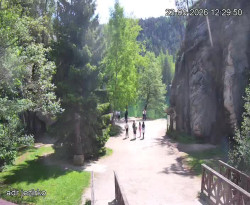 Vstup do skal, Pískovna