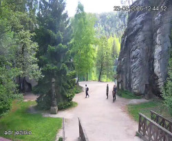 Vstup do skal, Pískovna